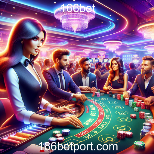 A Experiência Imersiva dos Jogos Live no 166bet